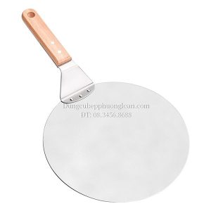Xẻng xúc bánh pizza hình tròn hợp kim nhôm 25cm