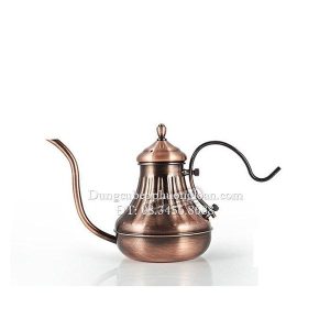 Ấm trà Inox vòi dài 450ml PH-0260 màu đồng