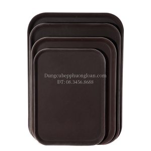 Khay chống trượt chữ nhật 25x35cm (1014)