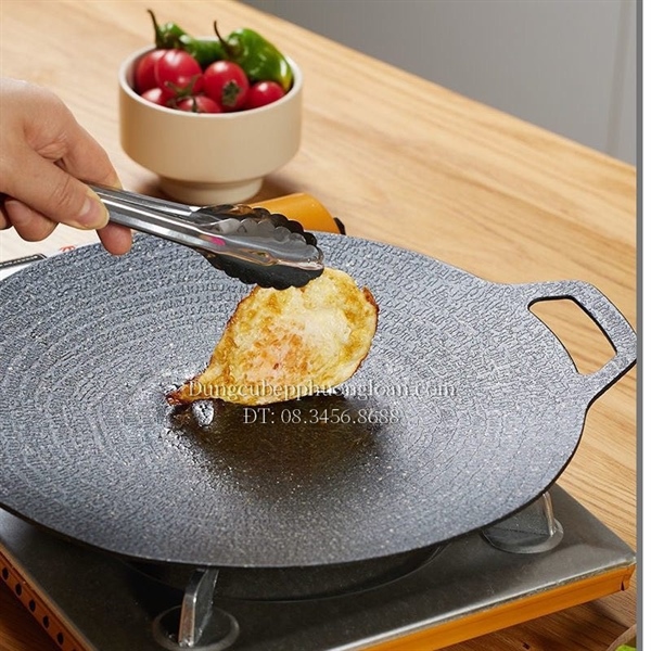 Chảo đá nướng chống dính Teppanyaki Hàn Quốc 29cm