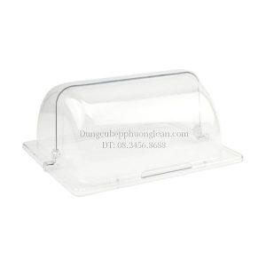 Nắp nhựa đậy thực phẩm chữ nhật mở 1/2 (34x30x14.5cm)