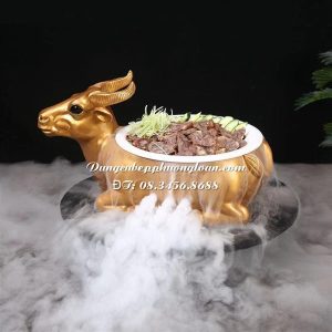 Bộ decor hình con trâu