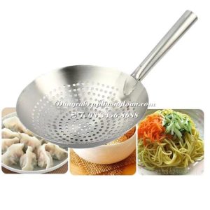 Chao sương Inox cán ngắn 24