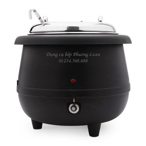 Nồi soup tròn điện đen 10L