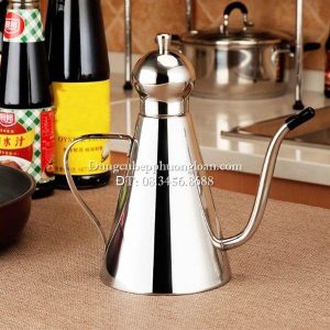 Ấm Inox vòi dài rót xì dầu 450ml PH-0750