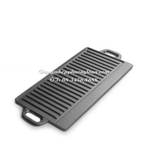 Bản gang nướng chữ nhật 50x23cm