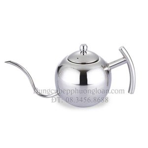 Ấm trà Inox vòi dài 1000ml PH-0268