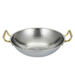 Nồi lẩu Inox Hàn Quốc sâu lòng chấm búa 22cm GRENEN POT 005-22AS
