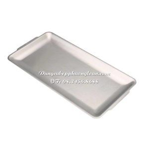Đĩa Inox chữ nhật 36x20cm