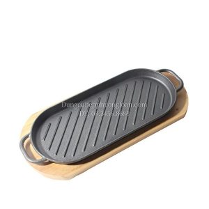 Khay gang nướng chữ nhật 37.5x16.5cm