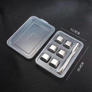 Hộp 6 viên đá lạnh Inox 304