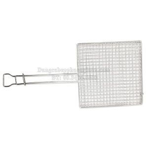 Kẹp Inox nướng thịt 30x30cm dầy
