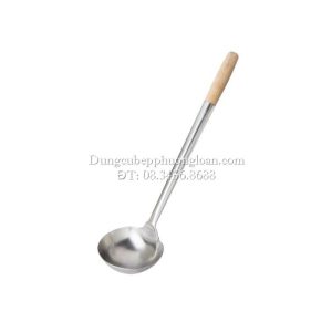Muôi phở 12 cán gỗ