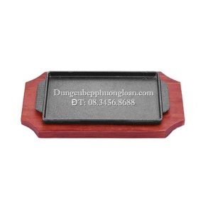 Khay gang nướng chữ nhật 13x21cm TC124-21