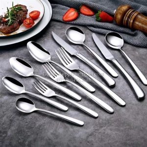 Dĩa ăn chính cán vuông 2212 Inox 304
