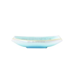 Khay đựng Sashimi nhựa hình thuyền buồm 47*17*9m