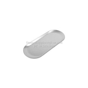 Đĩa Inox chữ nhật 18x8.3cm
