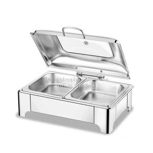 KS333C-2 Nồi Buffet hơi CN 1/1 kính