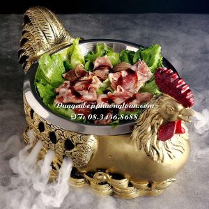 Bộ decor hình con gà trống