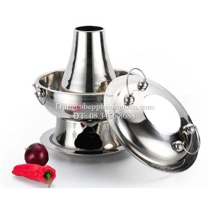 Nồi lẩu Thái Inox trắng 34cm