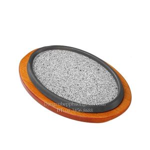 Khay đá nướng bầu dục 29x17cm