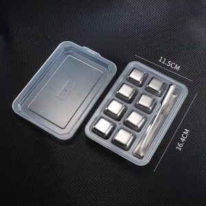Hộp 8 viên đá lạnh Inox 304