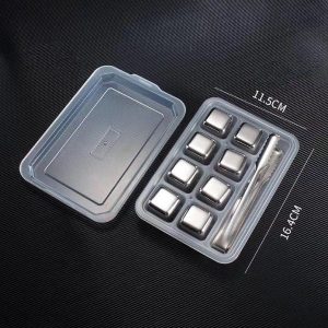 Hộp 8 viên đá lạnh Inox 304