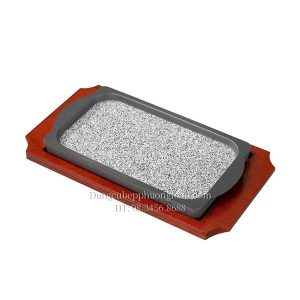 Khay đá nướng chữ nhật 24x15cm