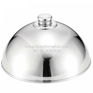 Nắp đậy thức ăn Inox tròn 18.5cm