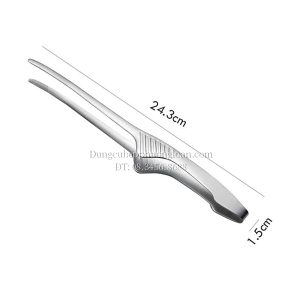 Kẹp gắp đồ nướng BBQ Hàn Quốc 24cm inox 304 GRENEN TONGS 002-24AS