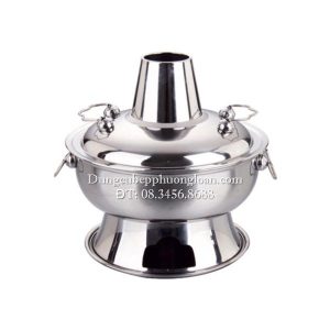 Nồi lẩu Thái Inox trắng 30cm