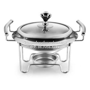 Nồi hấp tròn khay thủy tinh 18cm (6018)