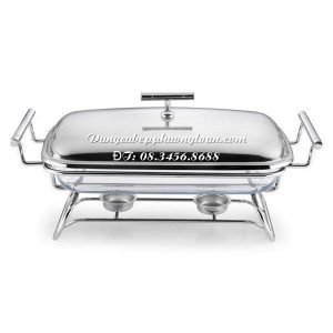 Nồi hấp chữ nhật khay thủy tinh 2.9L (0901)