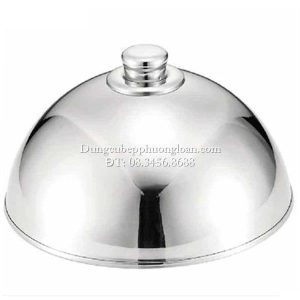 Nắp đậy thức ăn Inox tròn 22cm