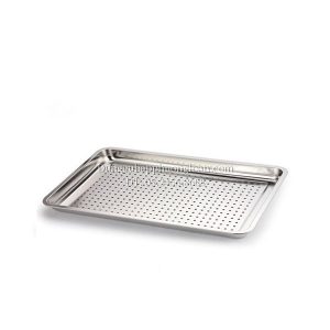 Khay Inox 1 lớp sâu 2cm 40x60cm lỗ