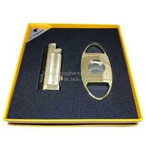 Bộ dao cắt và khò xì gà kèm đục Cohiba HB-359/J398