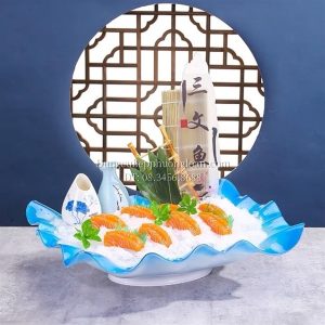 Khay đựng Sashimi chữ nhật 49.5x34x11cm SL-700E