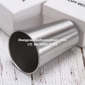 Cốc Inox 1 lớp Hàn Quốc 600ml (Inox 304)