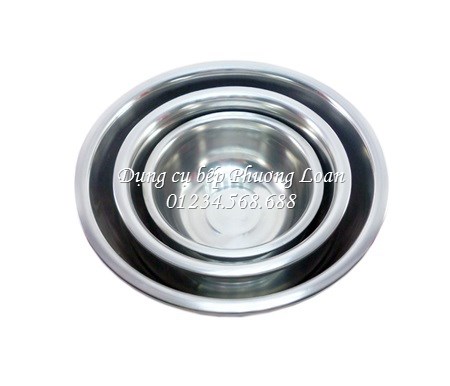 Thau, chậu Inox Inovi 40cm