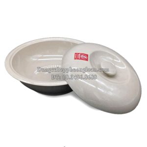 BL403-8 Thố cơm 8 (Nâu đá)