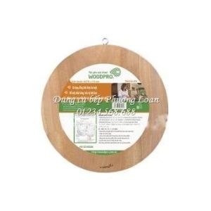 Thớt gỗ tròn 250 dày Woodpro 88071