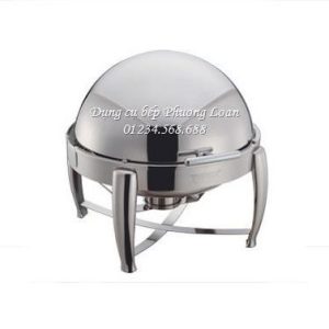 Nồi Buffet tròn chân quỳ trắng YUFEH 731