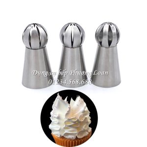 Đầu phun kem Inox