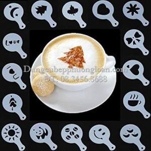 Bộ 16 khuôn nhựa tạo hình Cappuchino