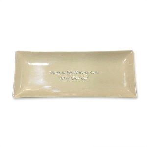 Đĩa chữ nhật A3007 (Nâu)