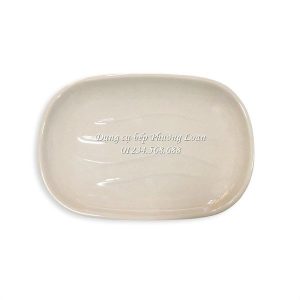 Đĩa Oval sọc 907 (Nâu)