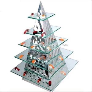 Giá để bánh 5 tầng kim tự tháp