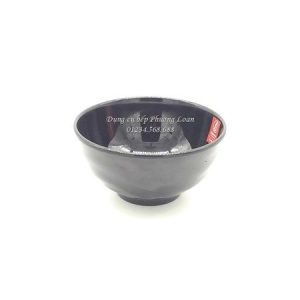 BV040-4.5 Chén cơm lượn sóng 4.5 (Đen)