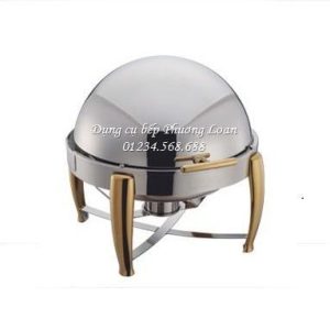 Nồi Buffet tròn chân quỳ vàng YUFEH 731GH