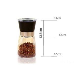 Cối xay tiêu nhựa nắp Inox